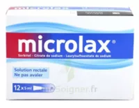Microlax Sorbitol Citrate Et Laurilsulfoacetate De Sodium S Rect En Récipient Unidose 12récip-unidoses-can/5ml à CHENÔVE