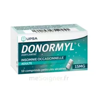 Donormyl 15 Mg Comprimés Pelliculés Sécables T/10 à CHENÔVE