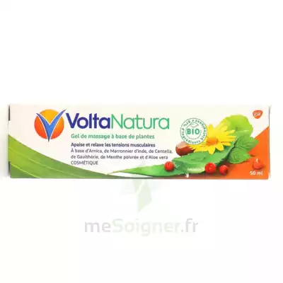 Voltanatura Gel De Massage Plantes Bio T/50ml à CHENÔVE