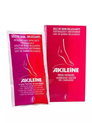 Akileine Soins Rouges Sels De Bain DÉlassant 2sach/150g à CHENÔVE